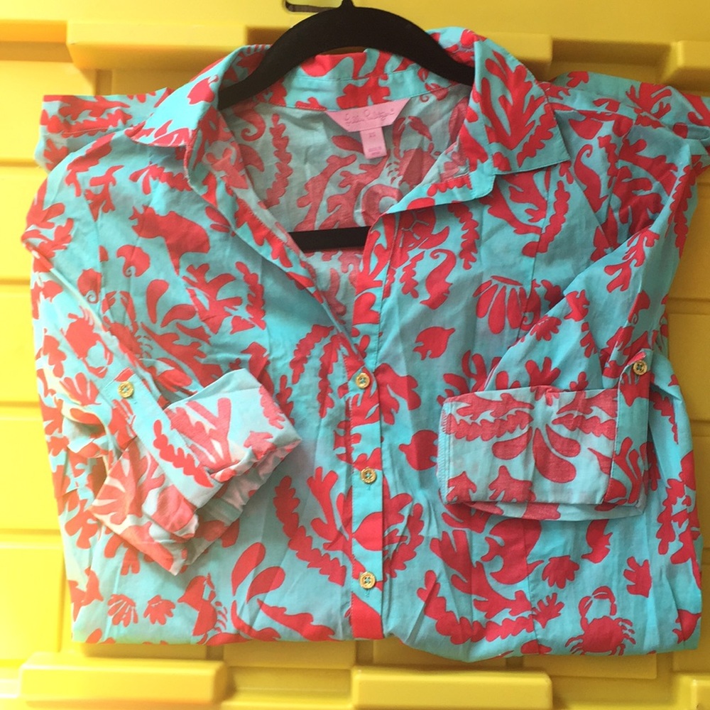 Lily Pulitzer cover up summer dress